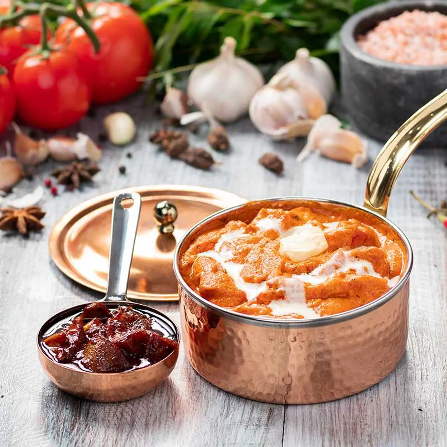 دجاج بالزبدة