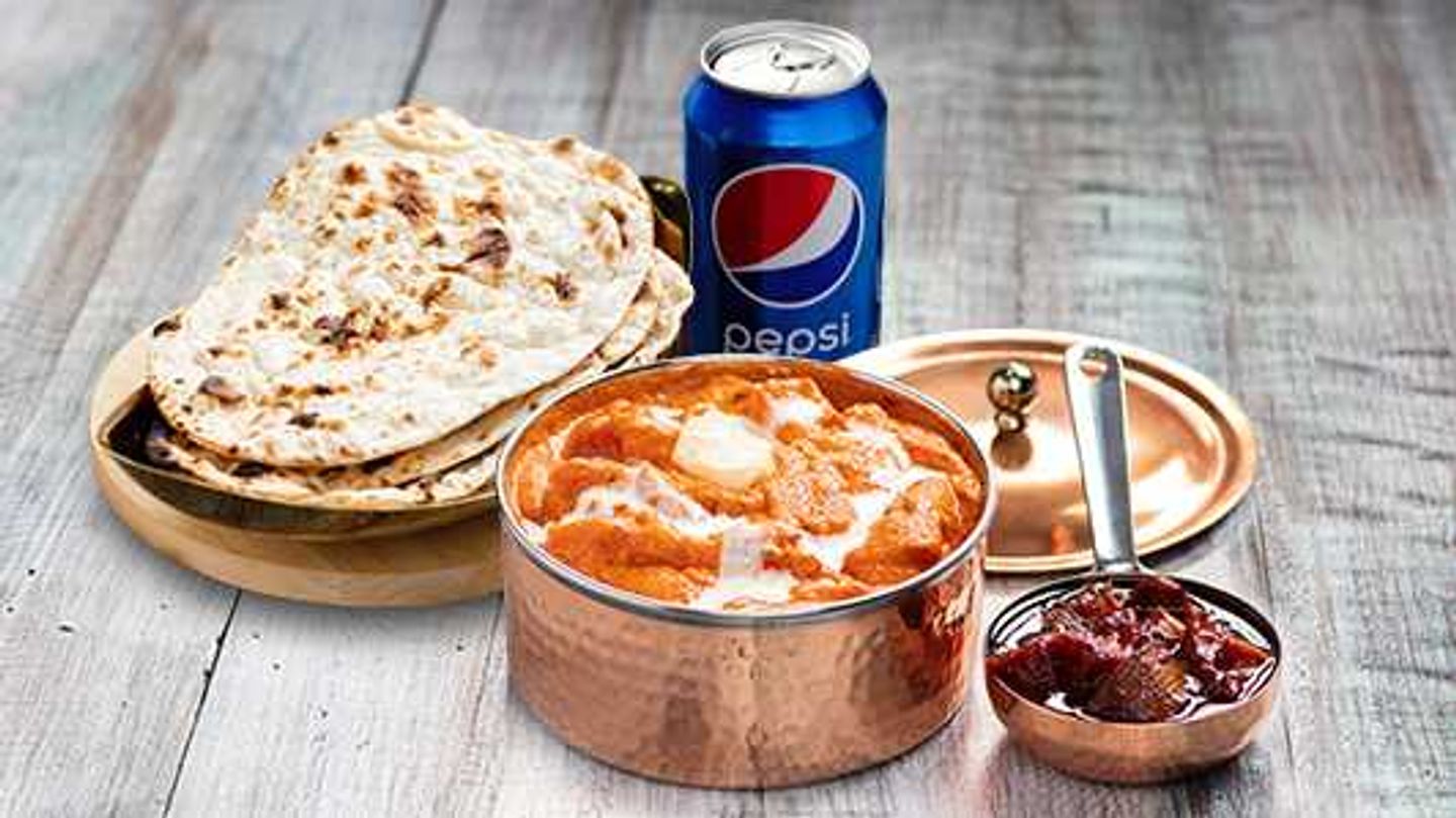 Buttered Chicken Curry Combo