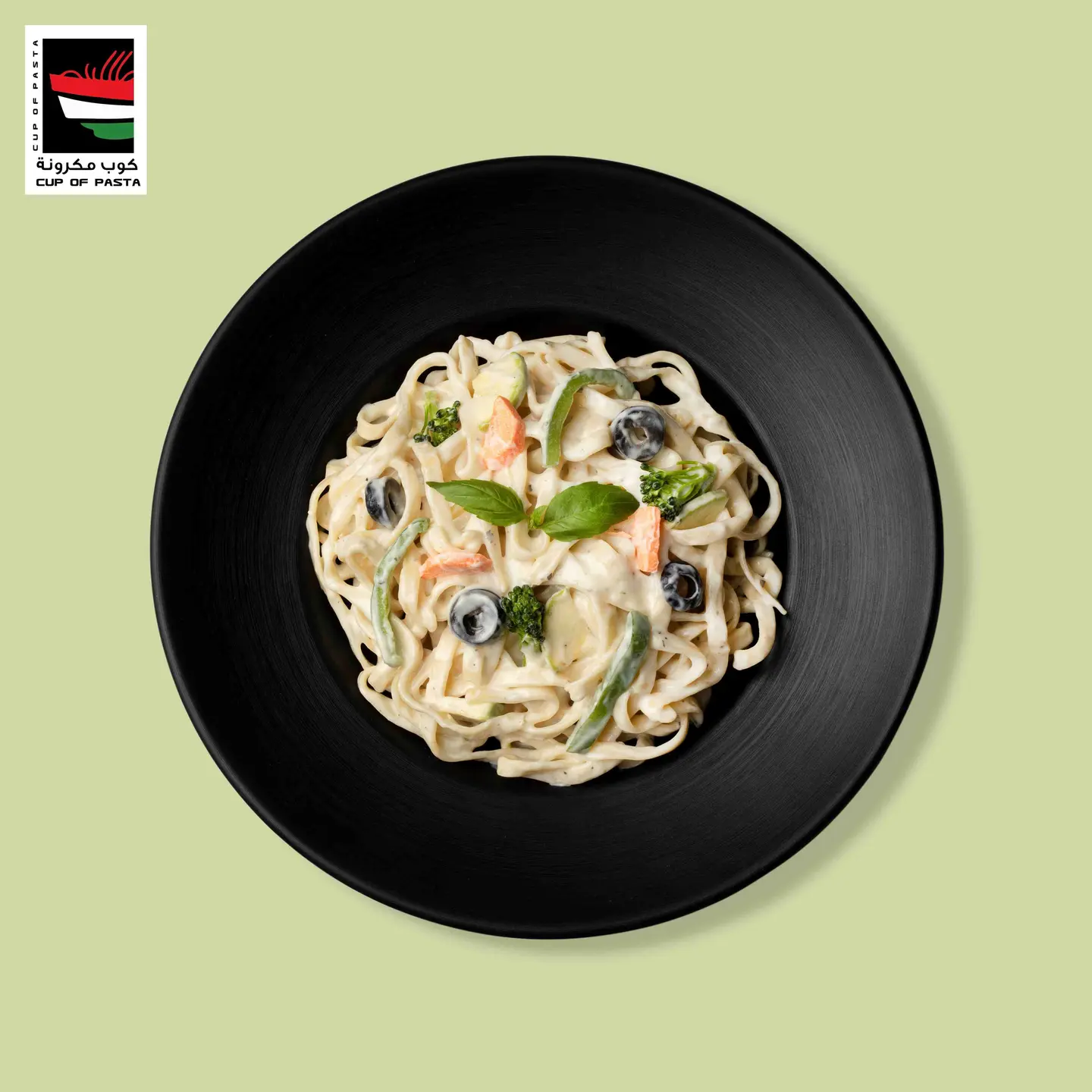 فتوتشيني بالخضار وسط