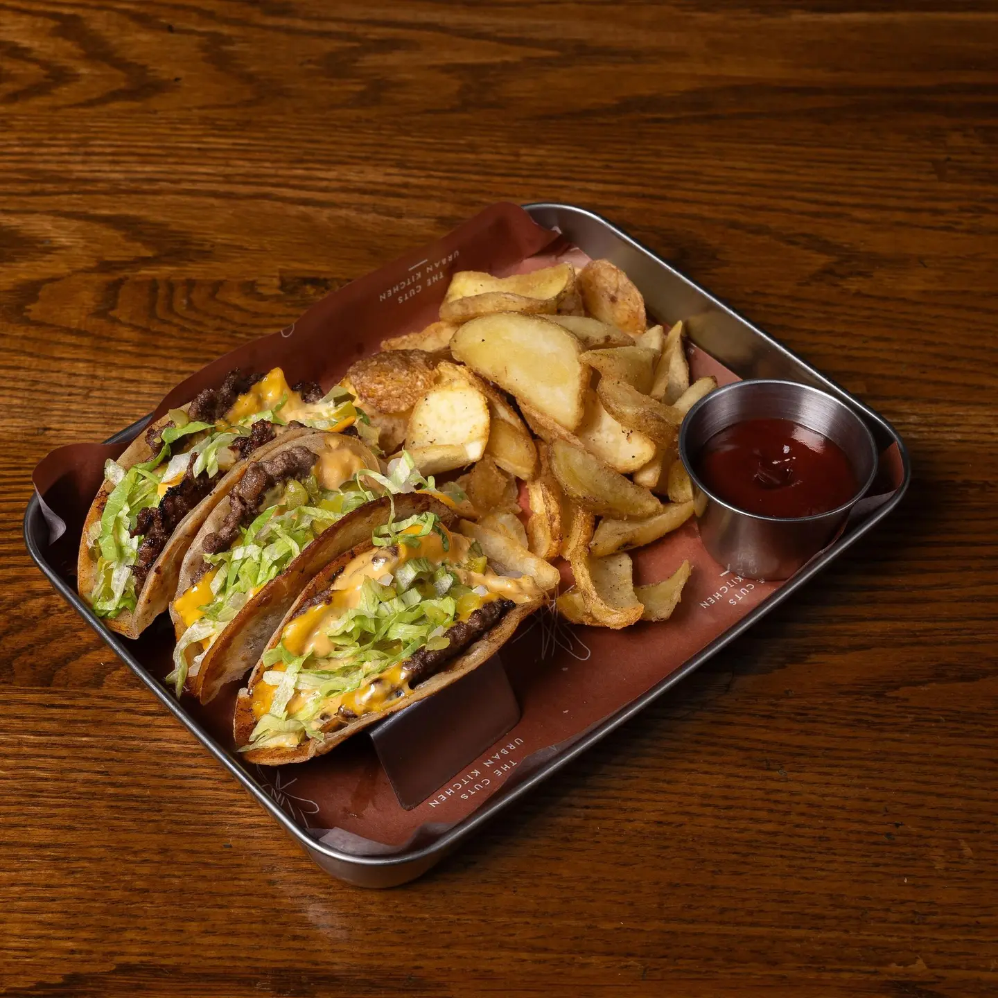 Smashed Beef Tacos