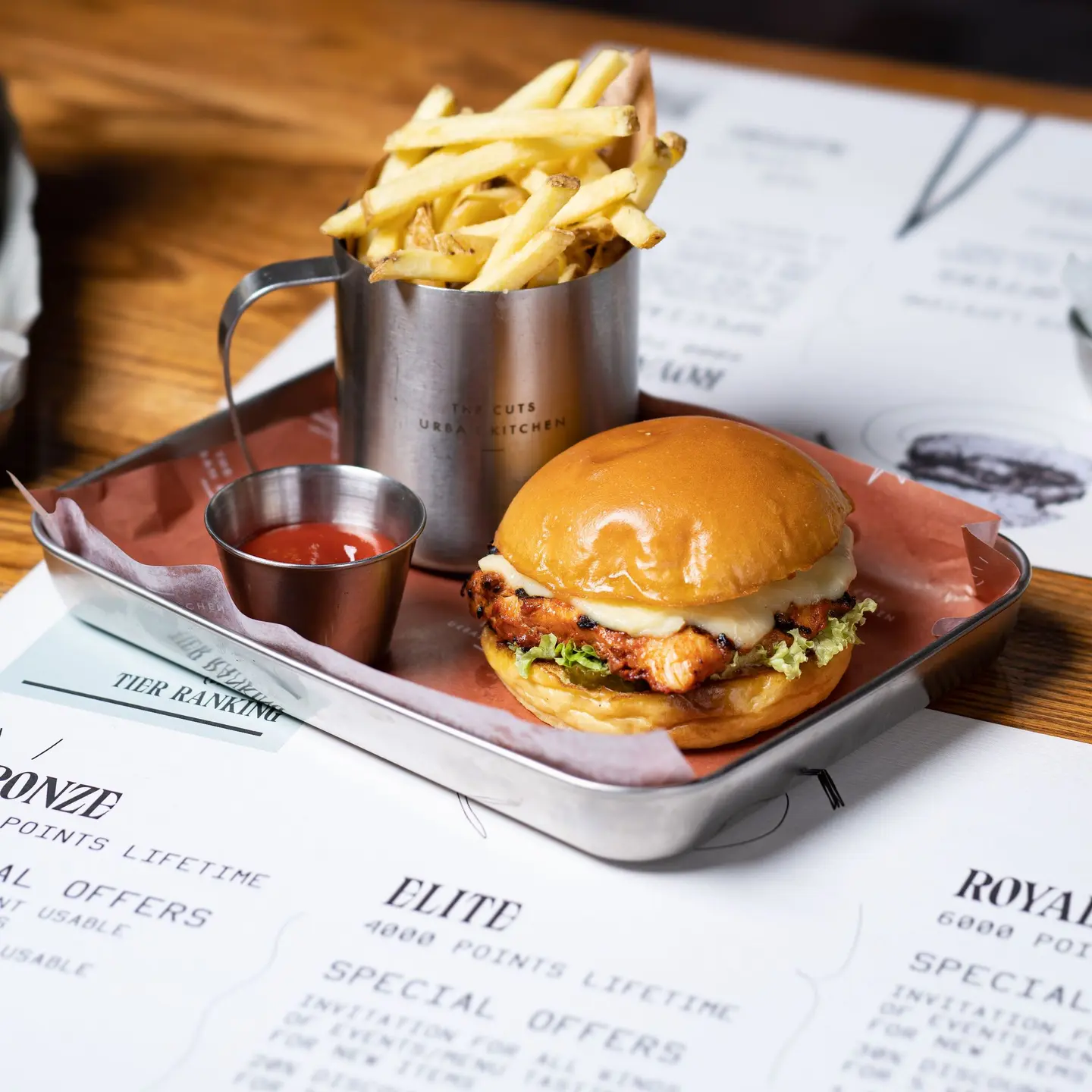 Grilled Chicken Burger