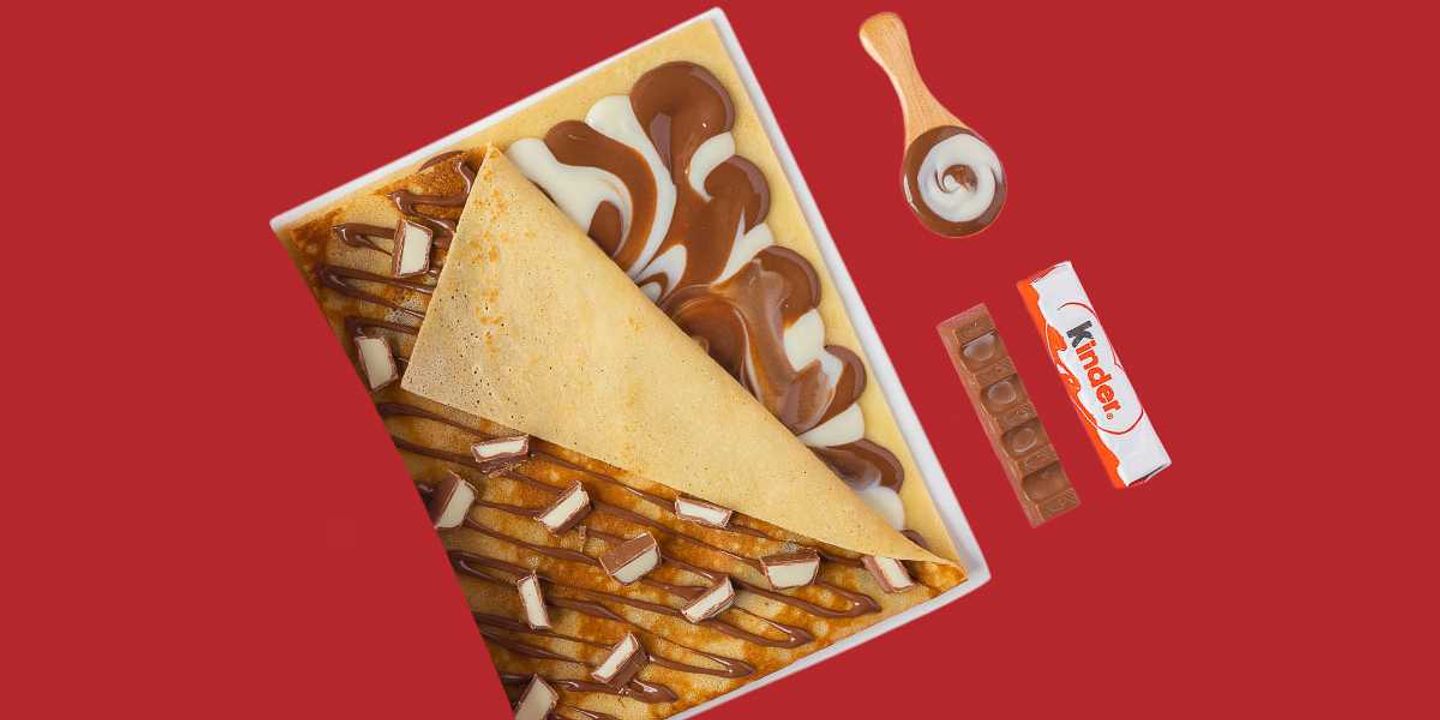 Kinder Delight Crepe