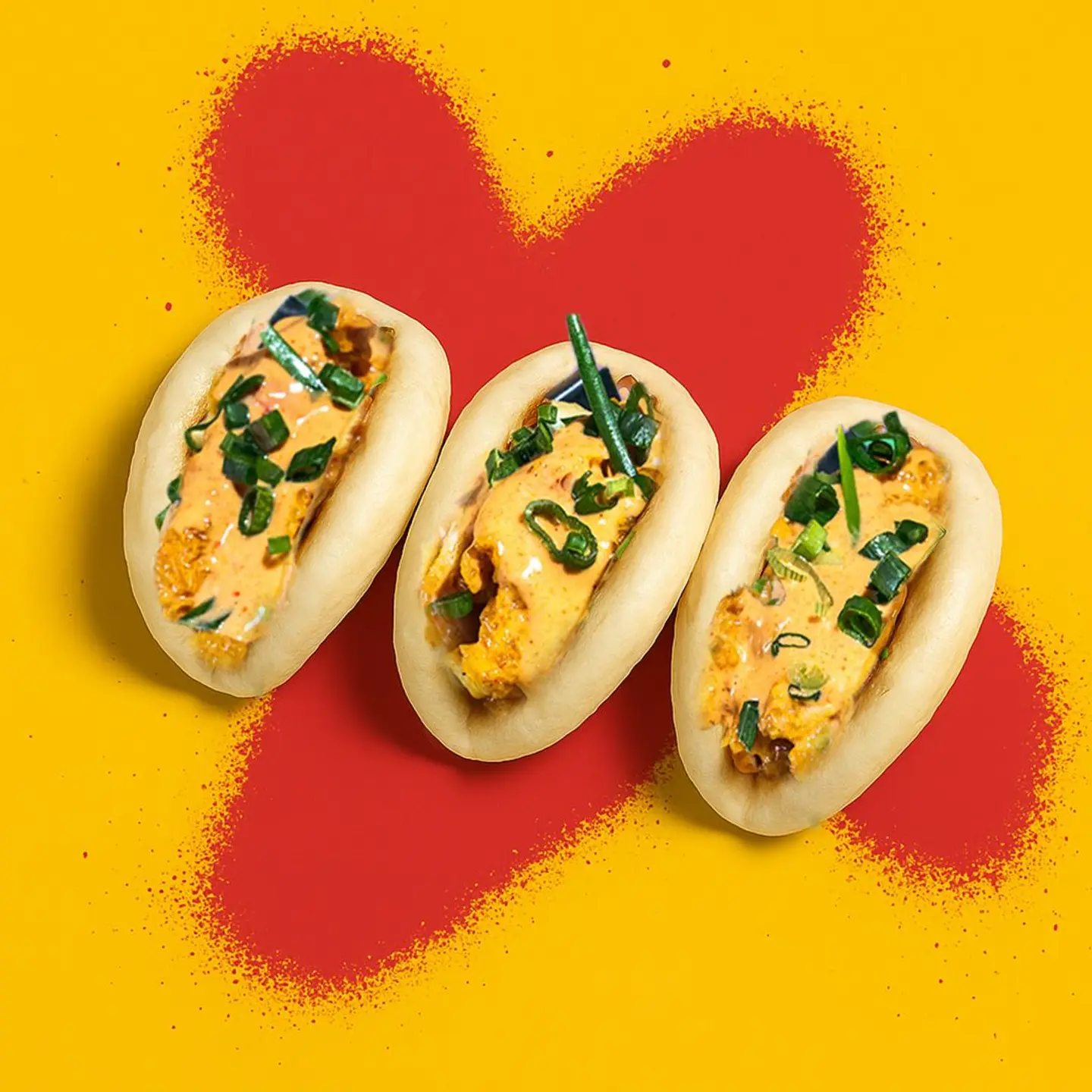 Dynamite Chicken Bao (3pcs)