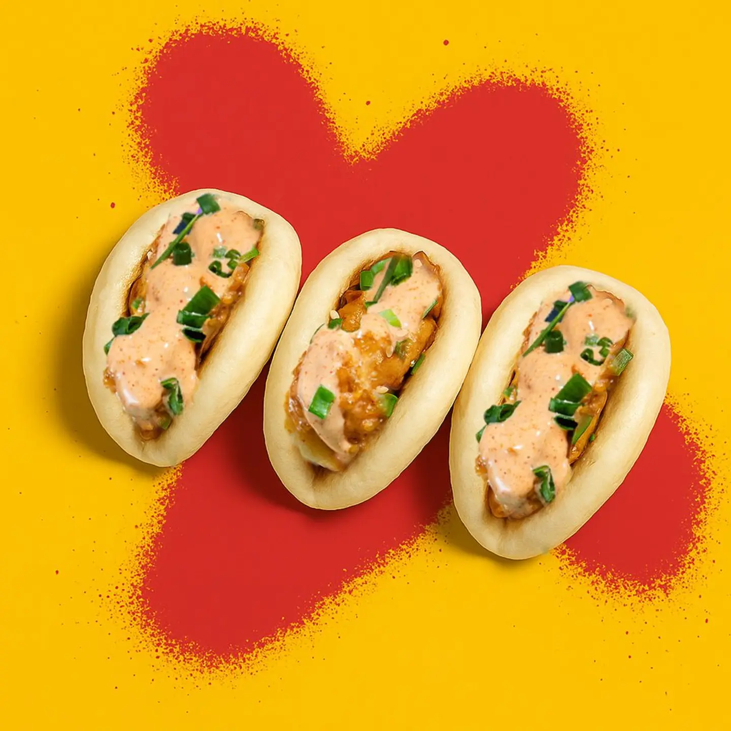 Dynamite Shrimp Bao (3pcs)