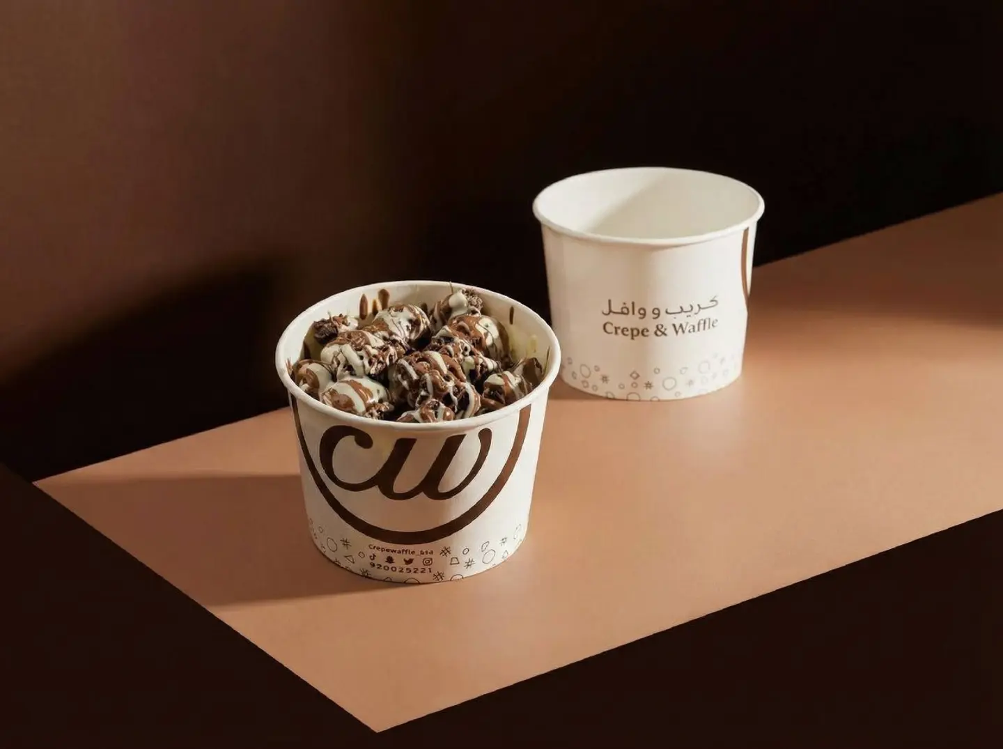 وافل بابلز كوب