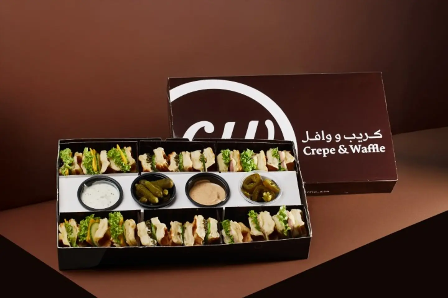 بوكس الوافل المالح