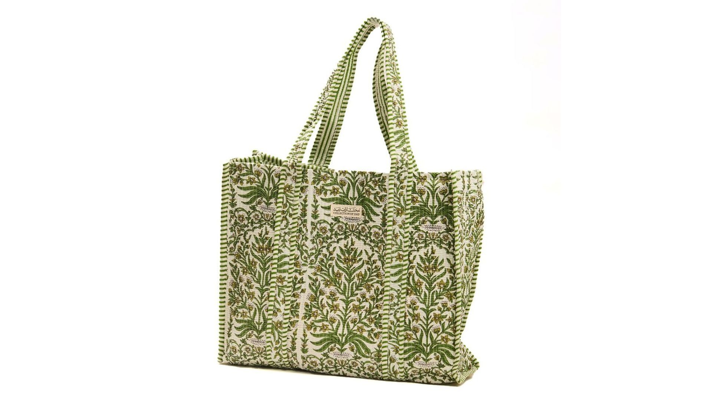 Olive Pattern Tote