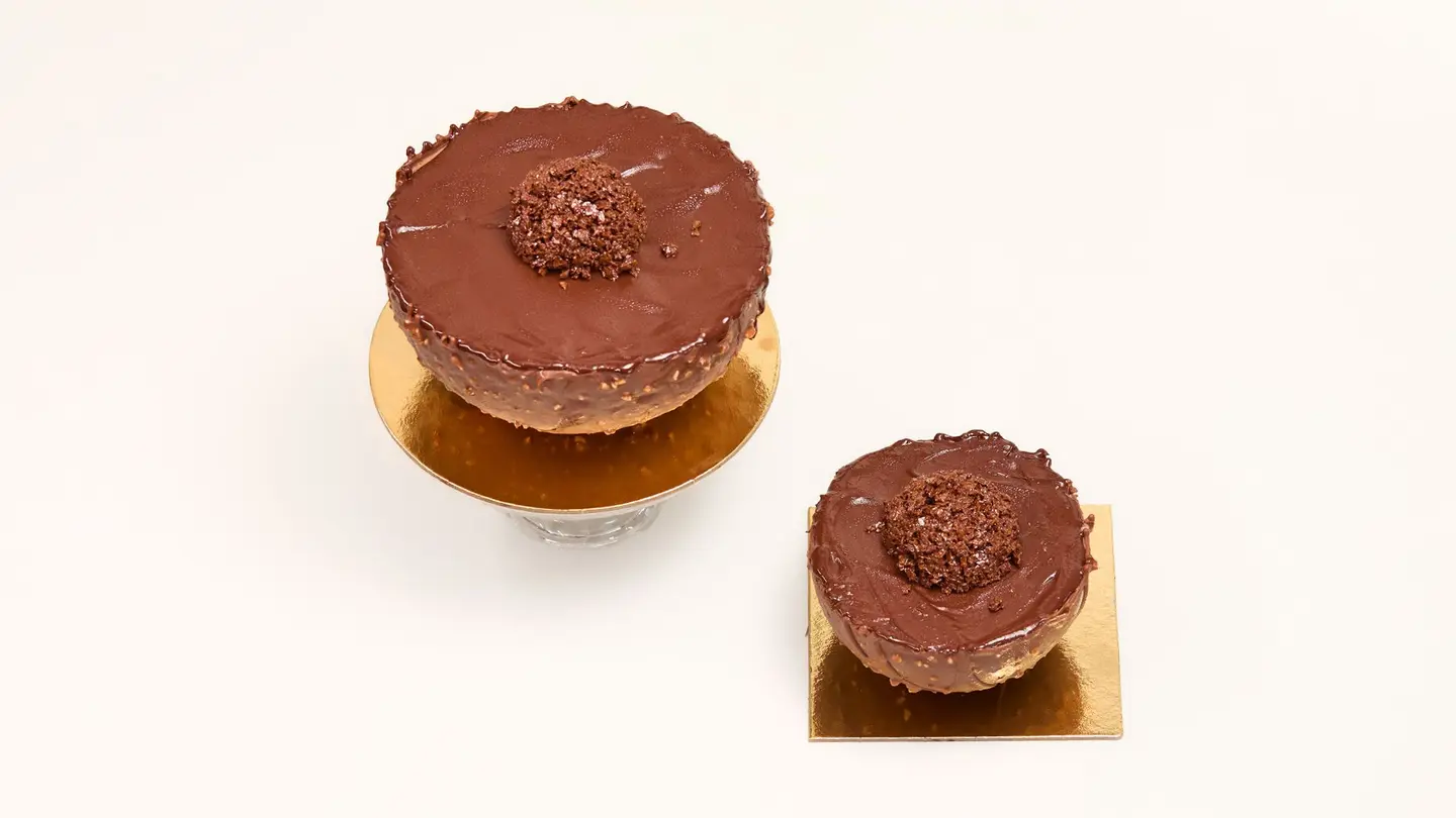 Ferrero Rocher Ice Cream Cake