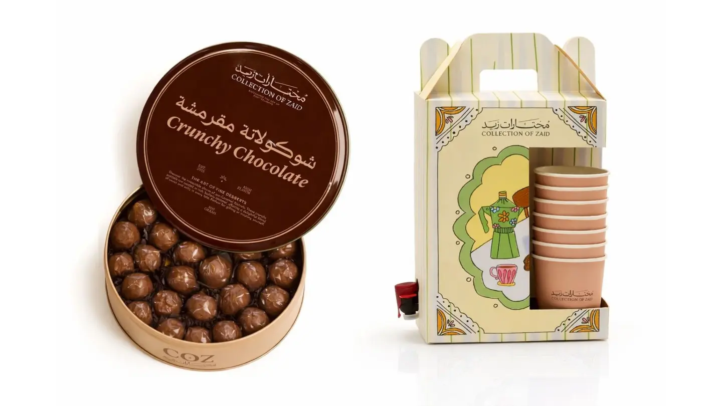 Tasty Crunchy Box With Coffee