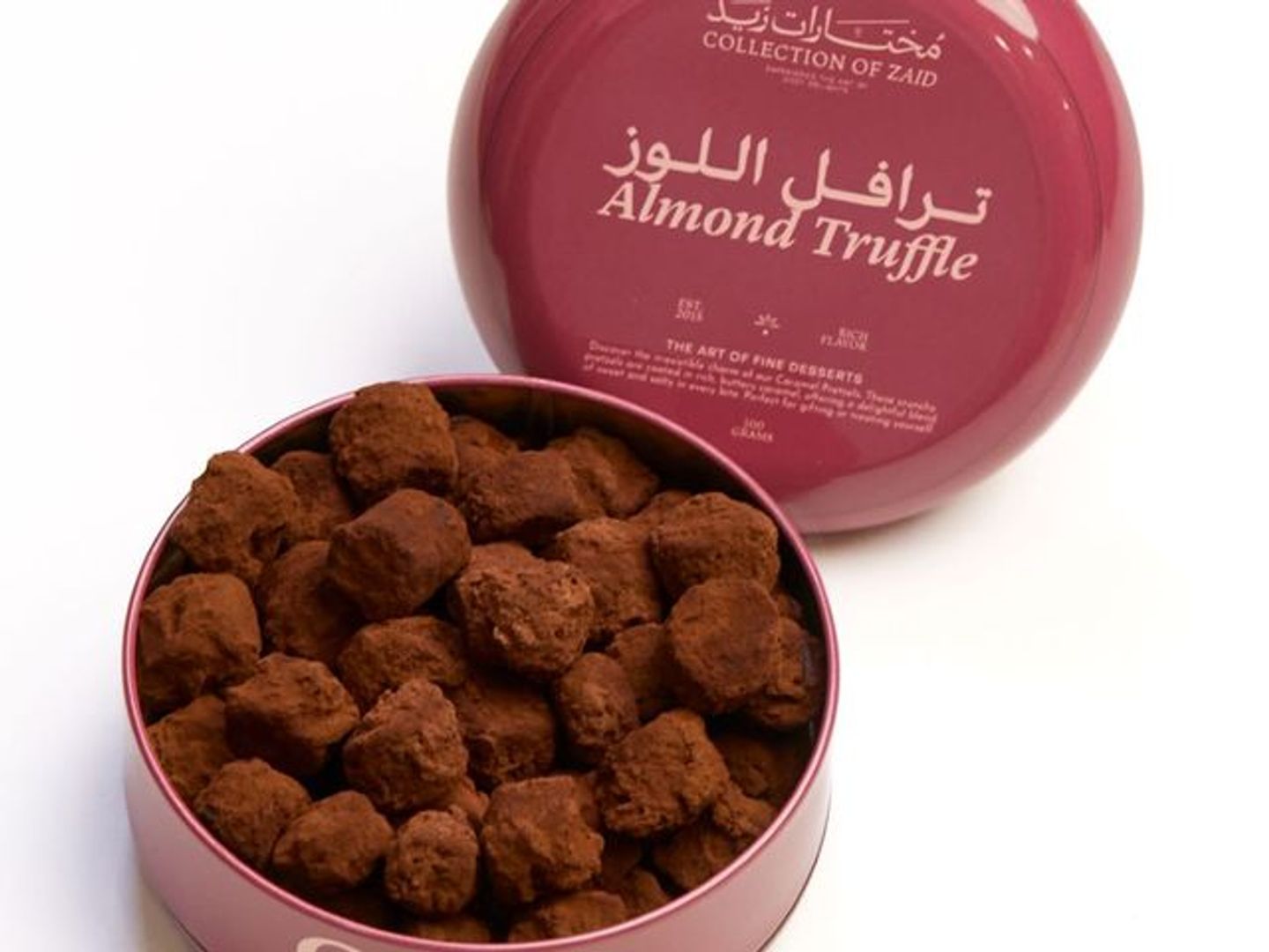 Small Tin Almond Turffle Chocolate