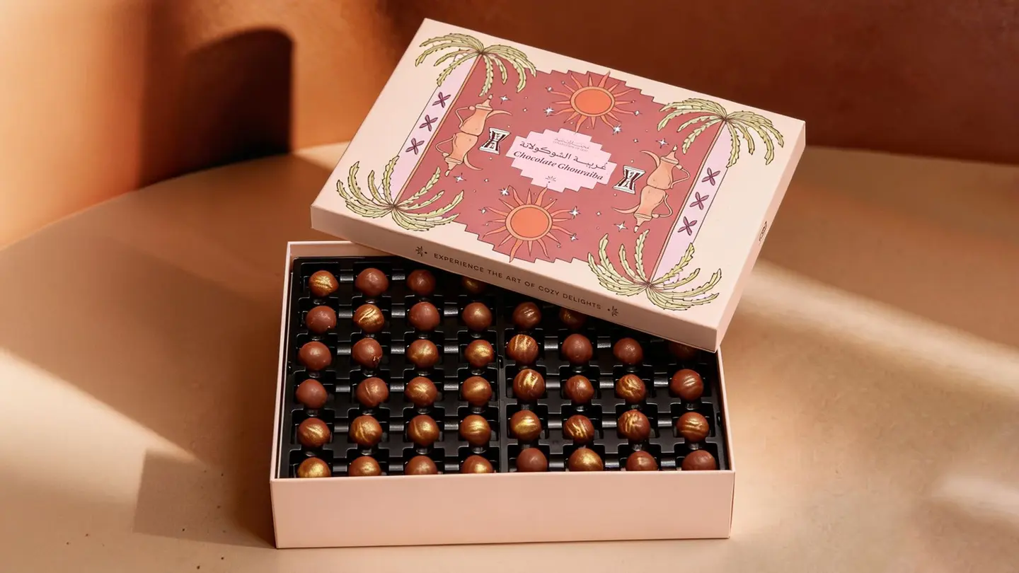 بوكس كبير غريبة تشوكلت – بلمسة العيد