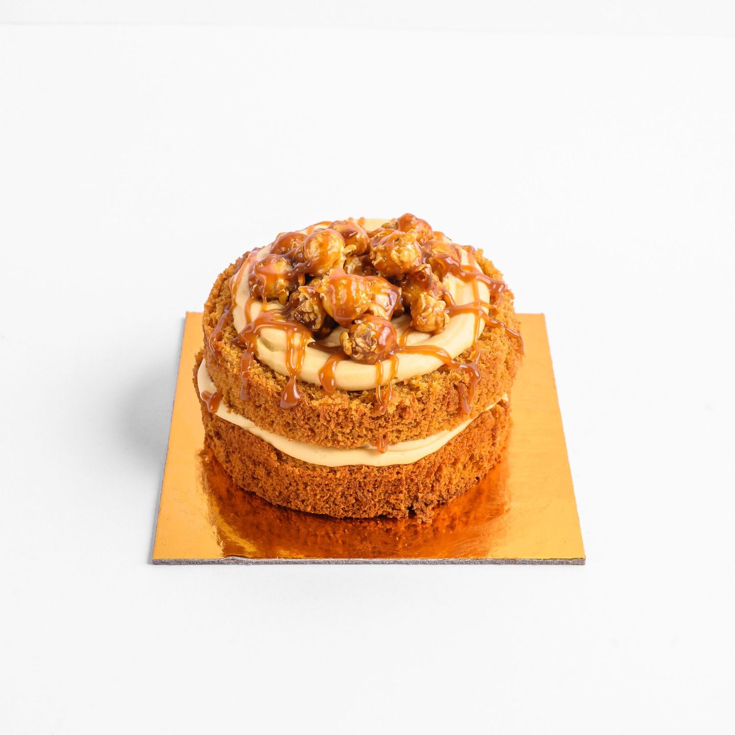 Medium Popcorn Caramel Cake