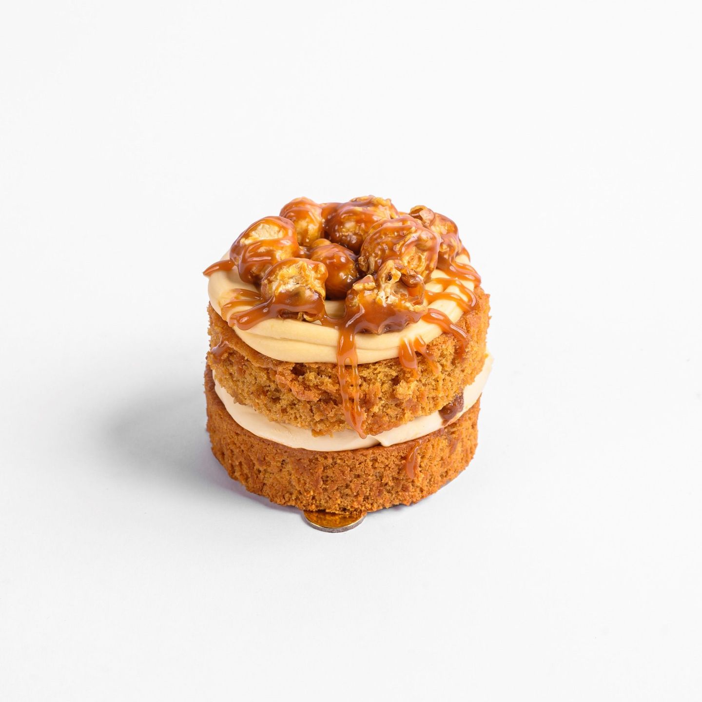Popcorn Caramel Cake   Small
