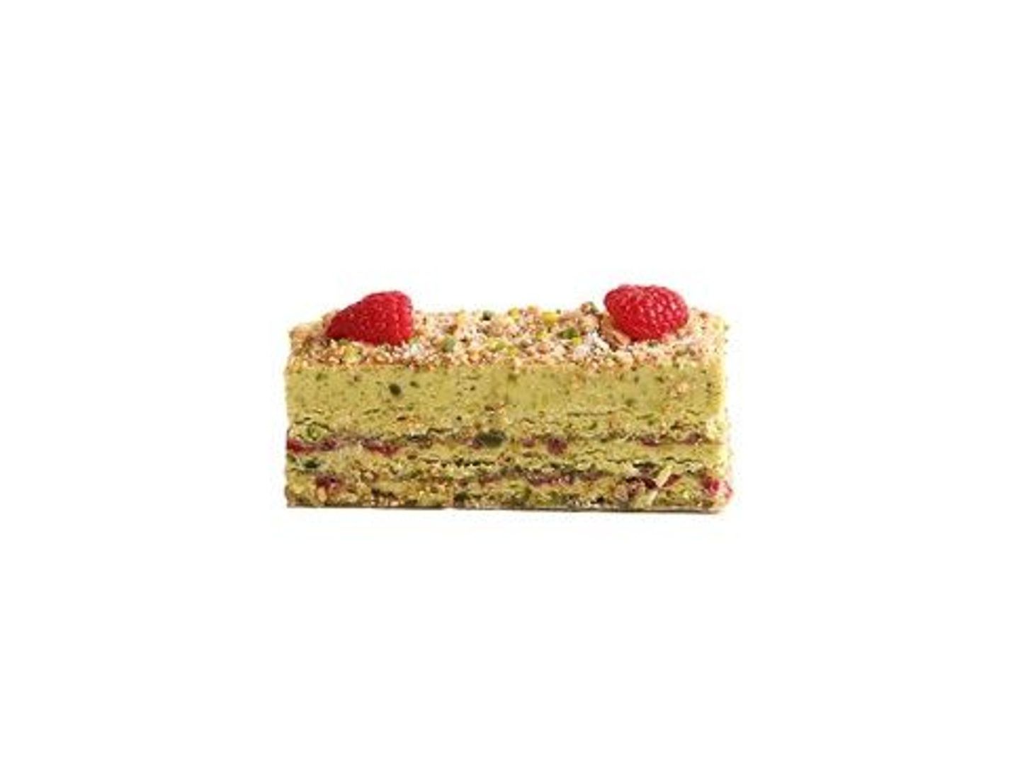 Delcie Pistachio Small Cake Raspberry