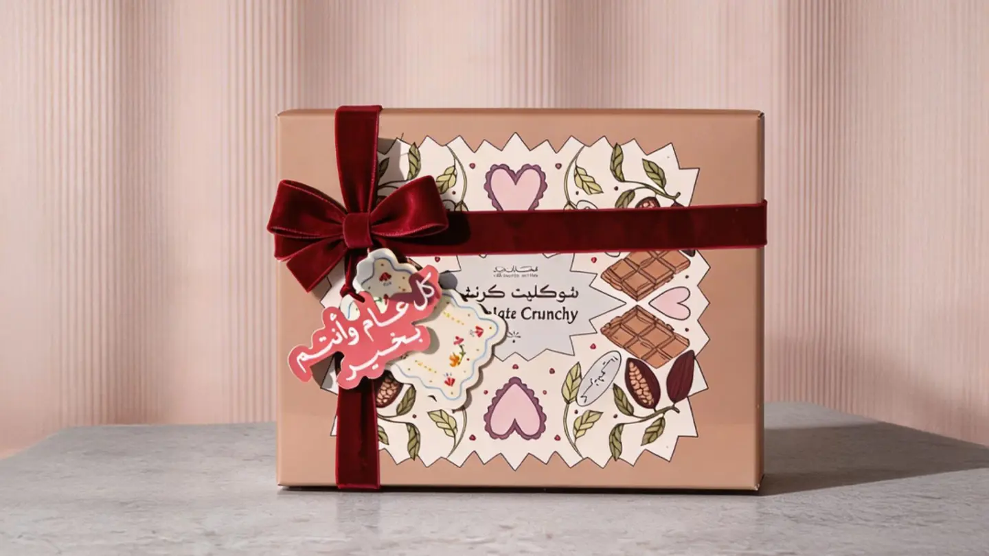 بوكس الكرنشي تشوكلت – بلمسة العيد