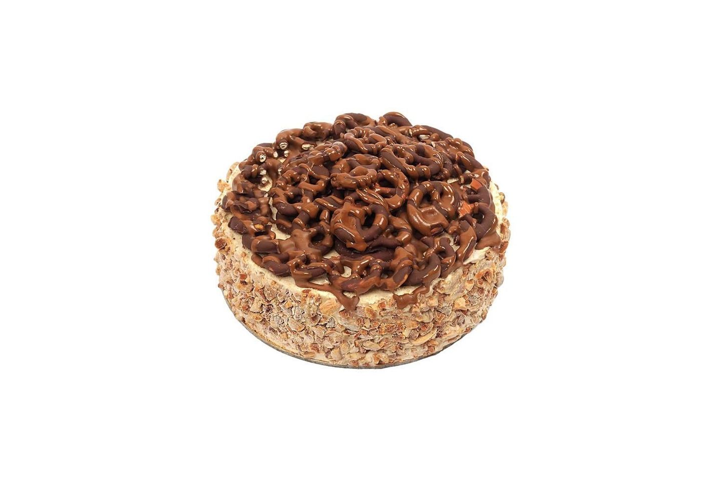 Pretzel Caramel Ice Cream Cake   Medium