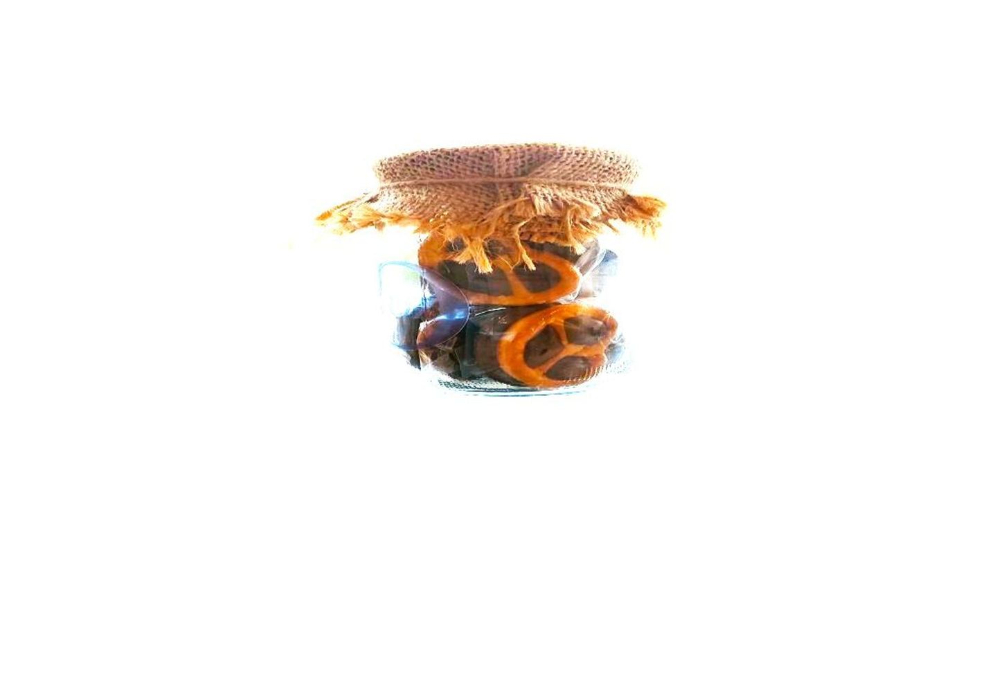Pretzel Caramel Jar