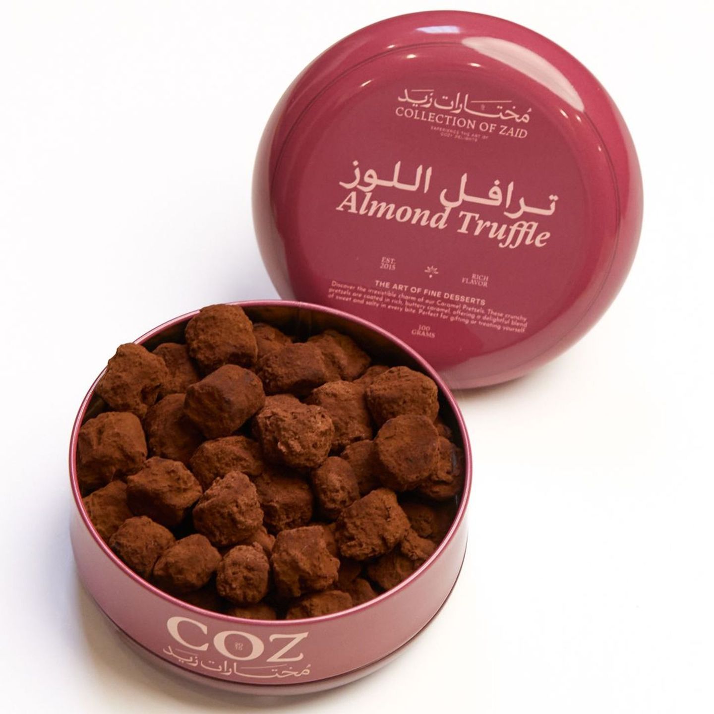 Small Tin Almond Truffle Chocolate