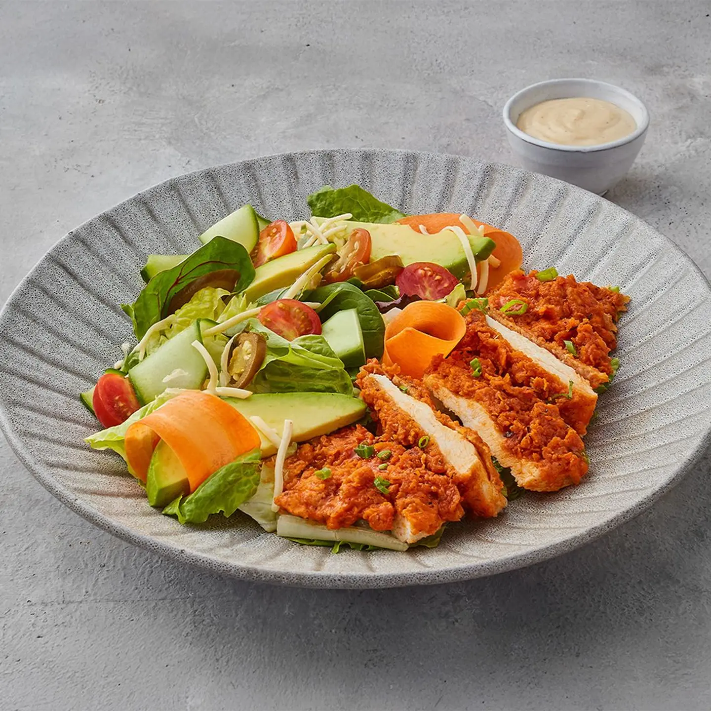 Chopped Buffalo Salad