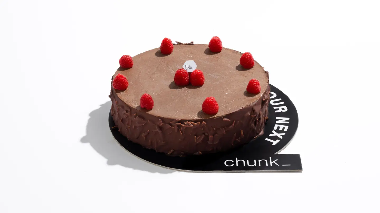 كيكة الشوكولاته بالتوت- كبير