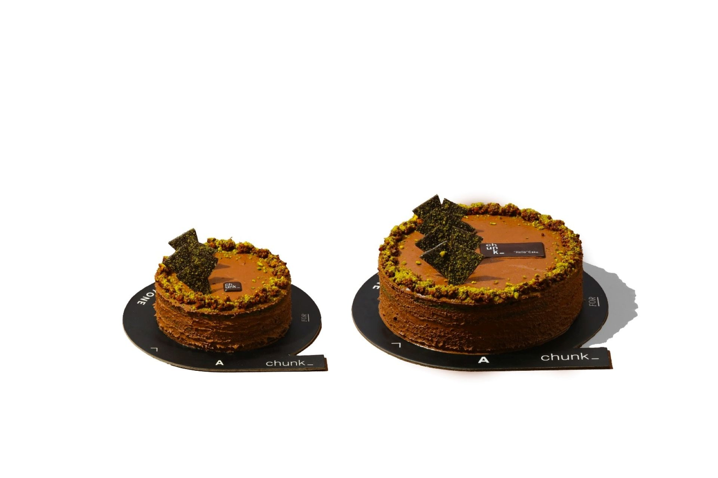 Pistachio Nutella Cake