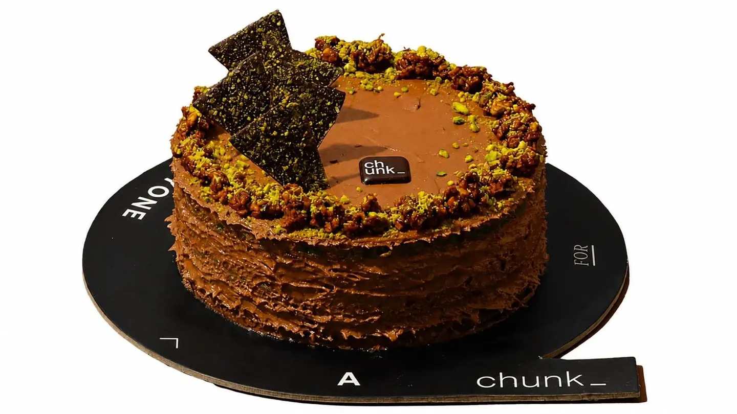 Pistachio Nutella Cake