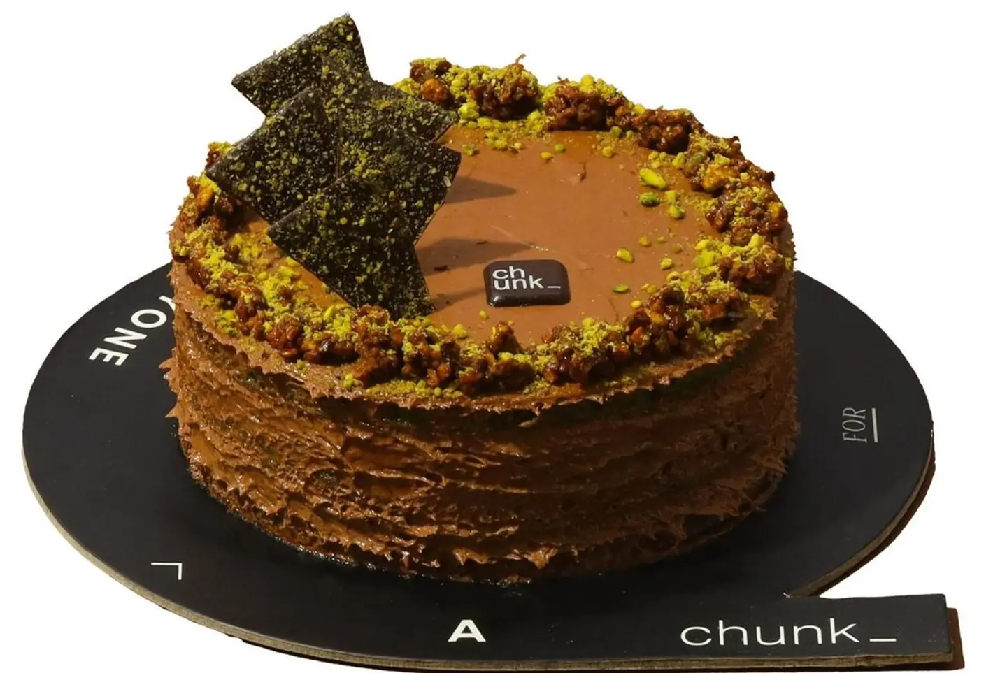 Pistachio Nutella Cake