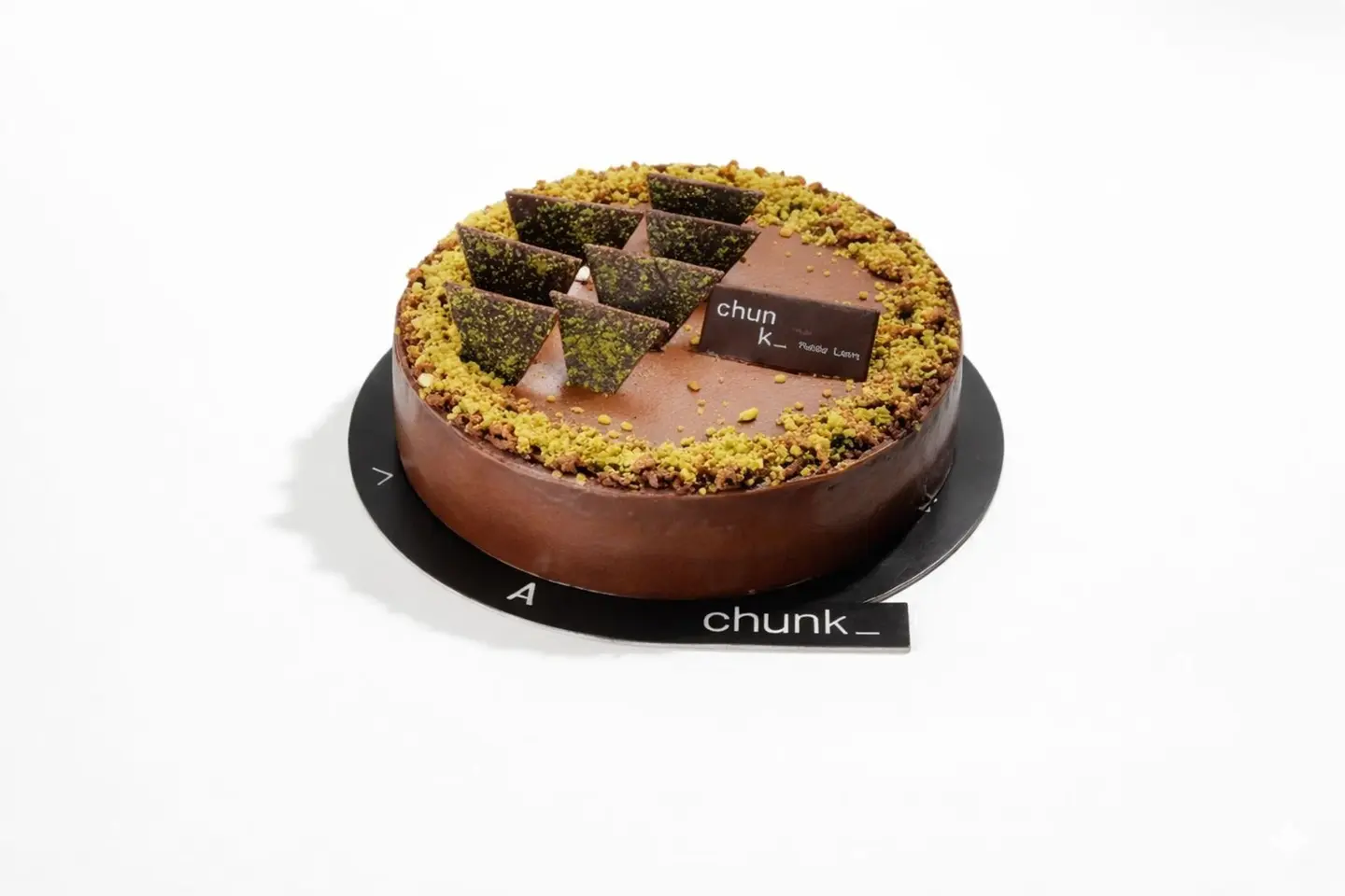 كيكة الفستق والنوتيلا - كبير