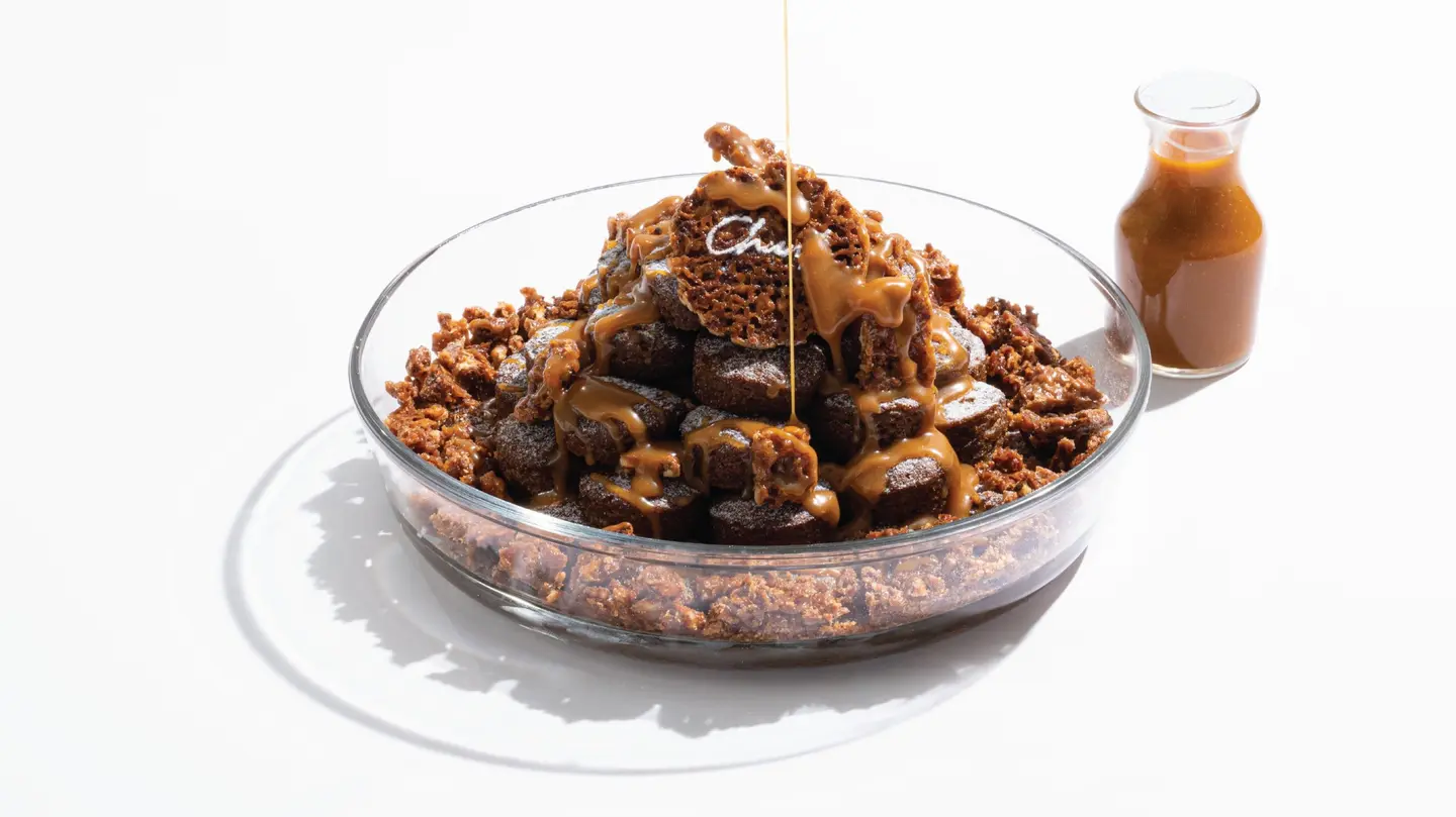 Caramel Dates Pudding