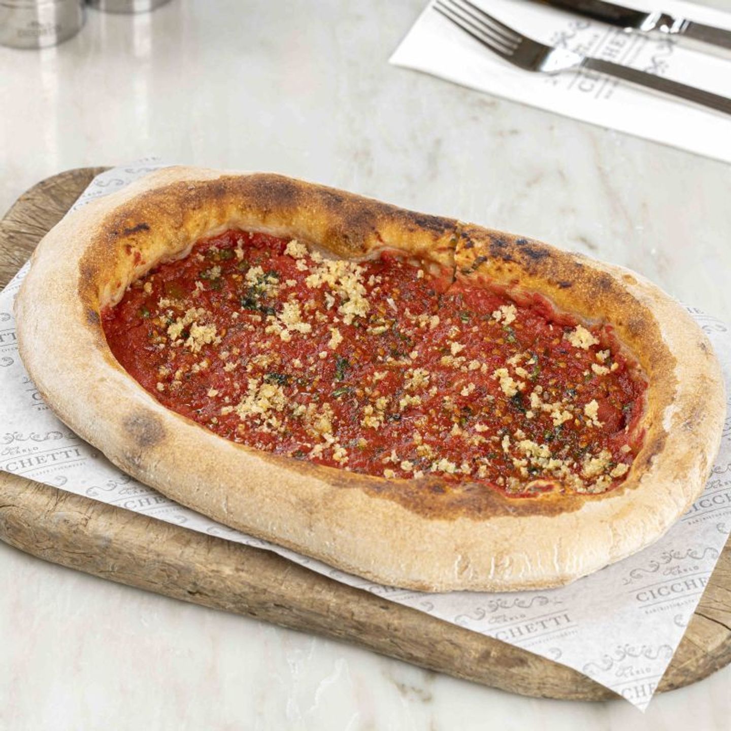 Garlic Bread & Tomato
