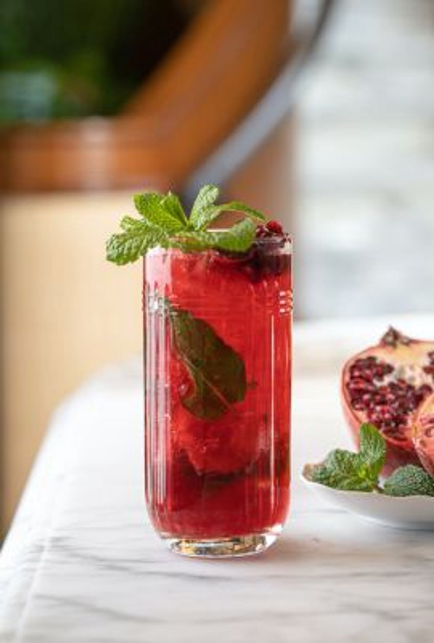 Pommegrante Mojito