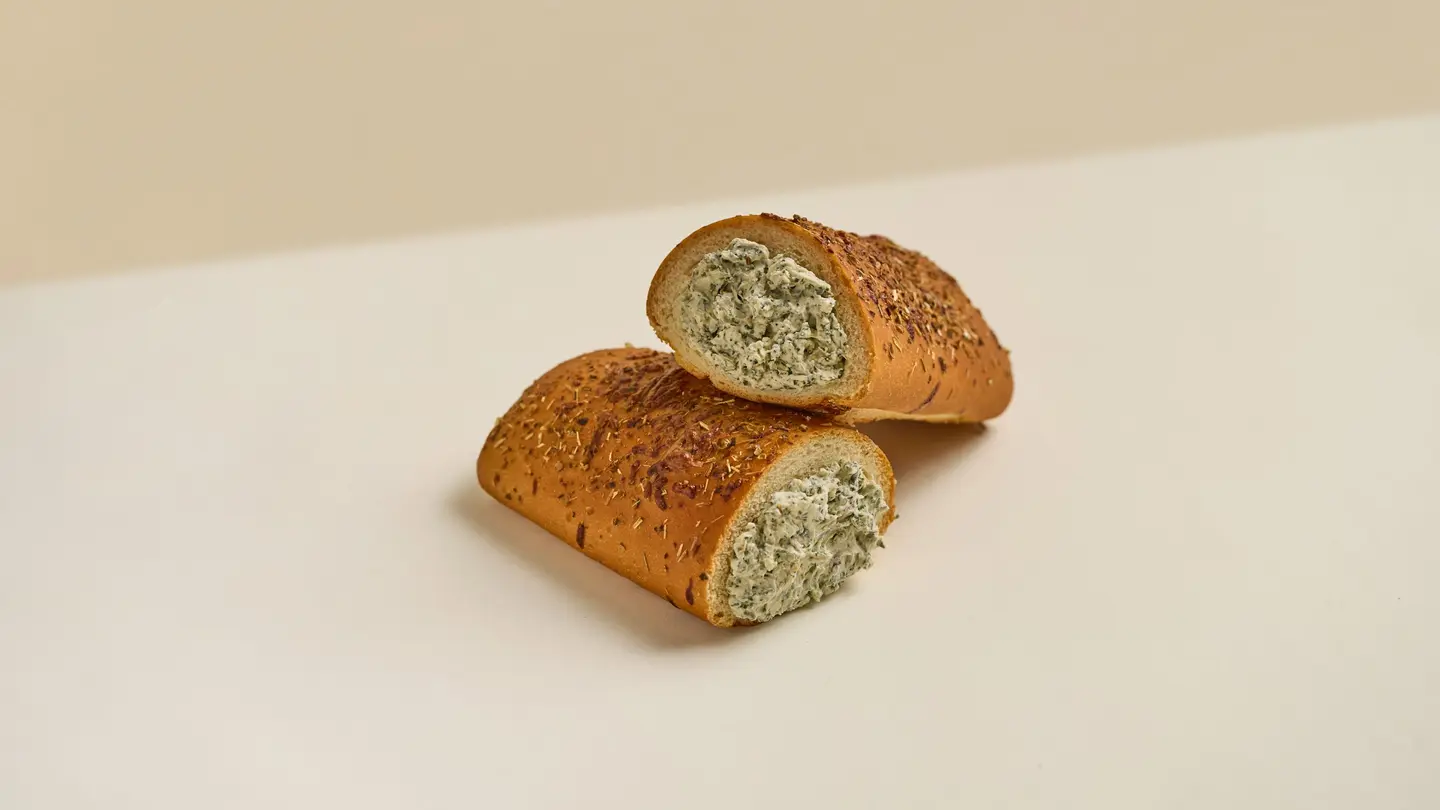 بريتزل جبنة بالنعناع