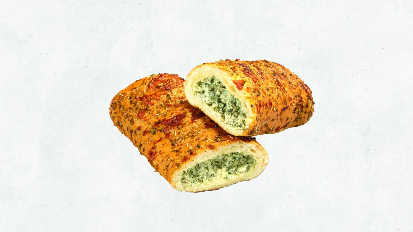 بريتزل جبنة بالنعناع