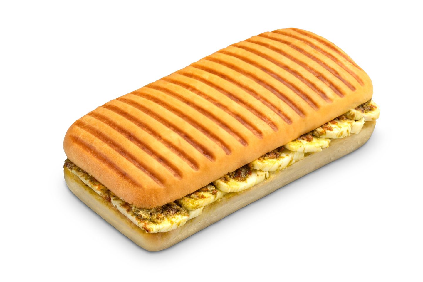 بانيني حلومي بالبيستو