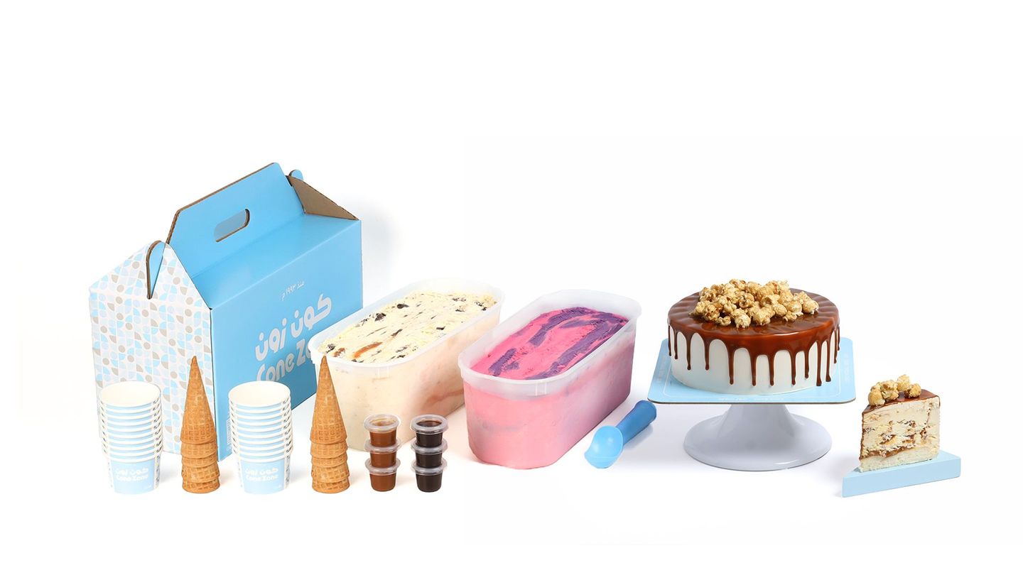 2 Tubs 5 Ltr Family Pack With Large Cake Offer