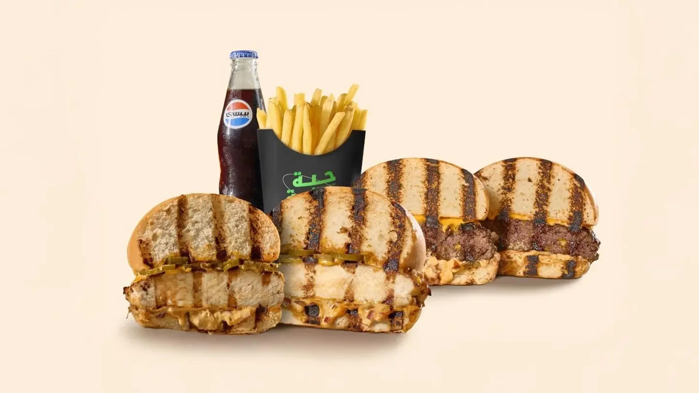 2 Charcoal Burgers Mix