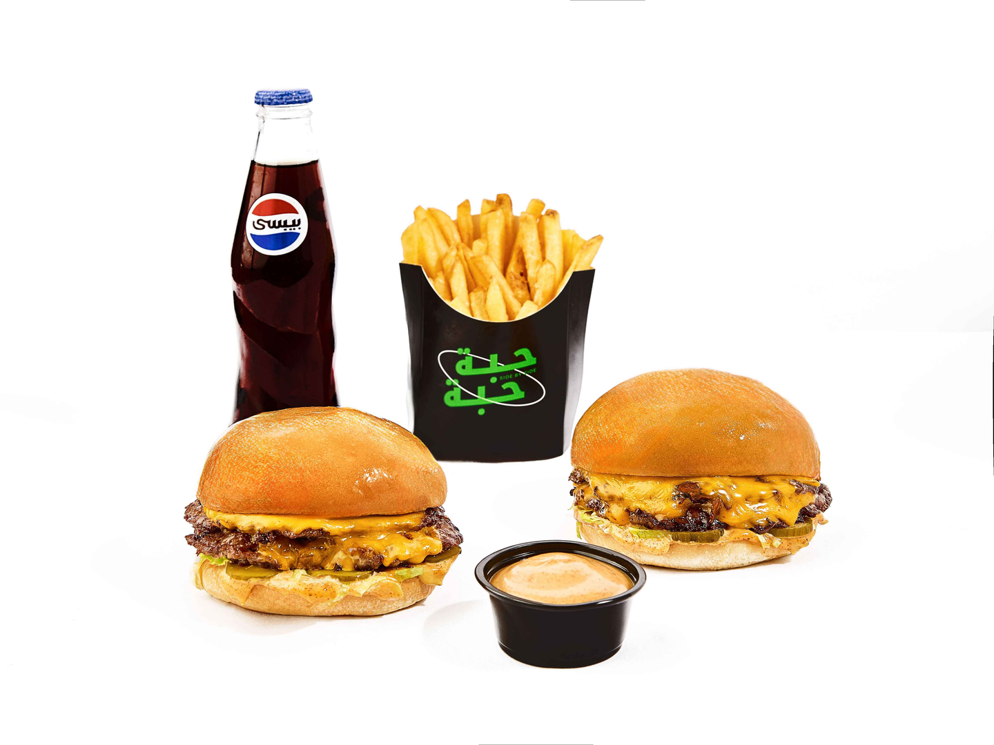 2 برغر كلاسيك مكس
