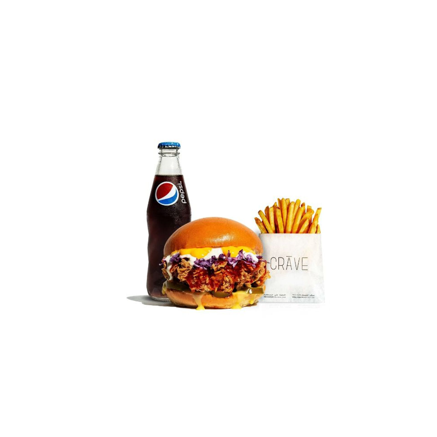 Maple Spicy Chicken Meal  - Maple Spicy Burger A
