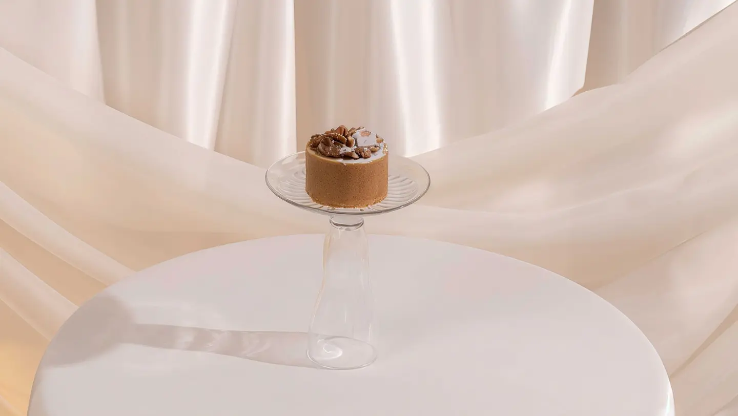 تشيز كيك بيكان صغير