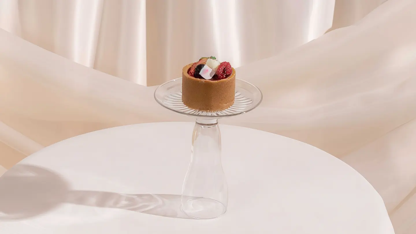 تشيز كيك رازبيري صغير