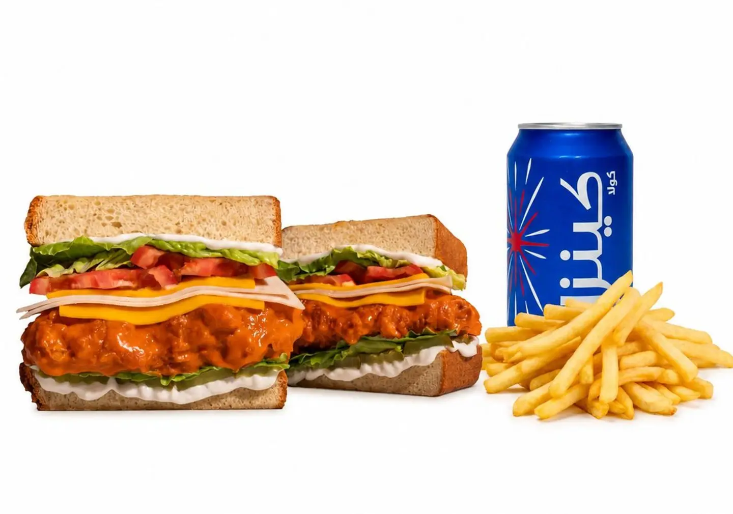 Buffalo Club Sandwich Meal