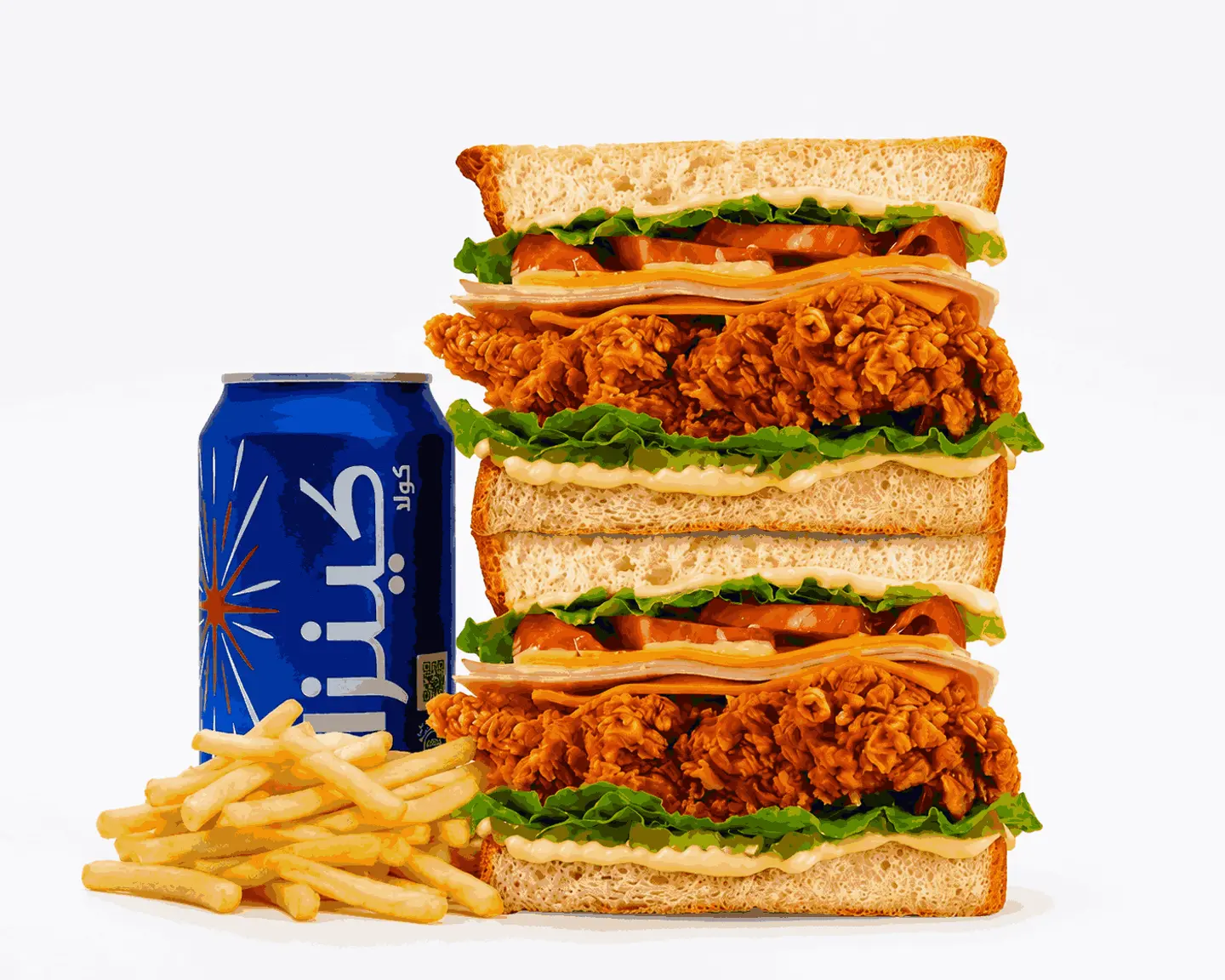 Classic Club Sandwich Meal