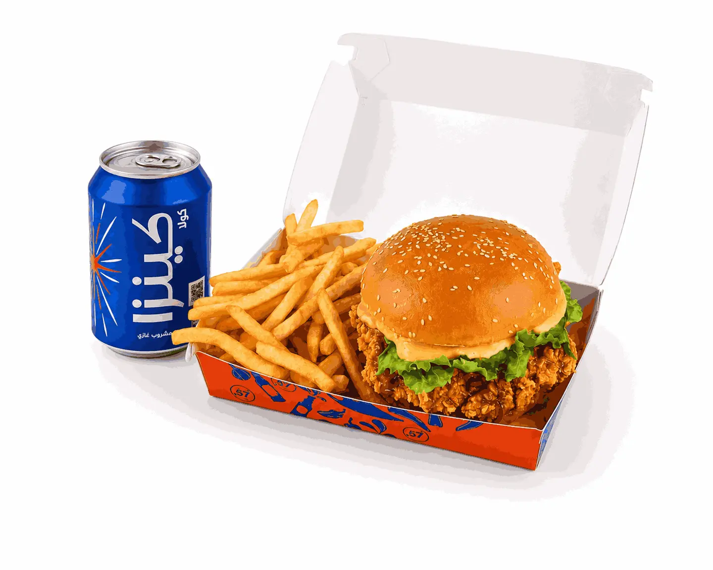 Honey Sriracha Burger Meal