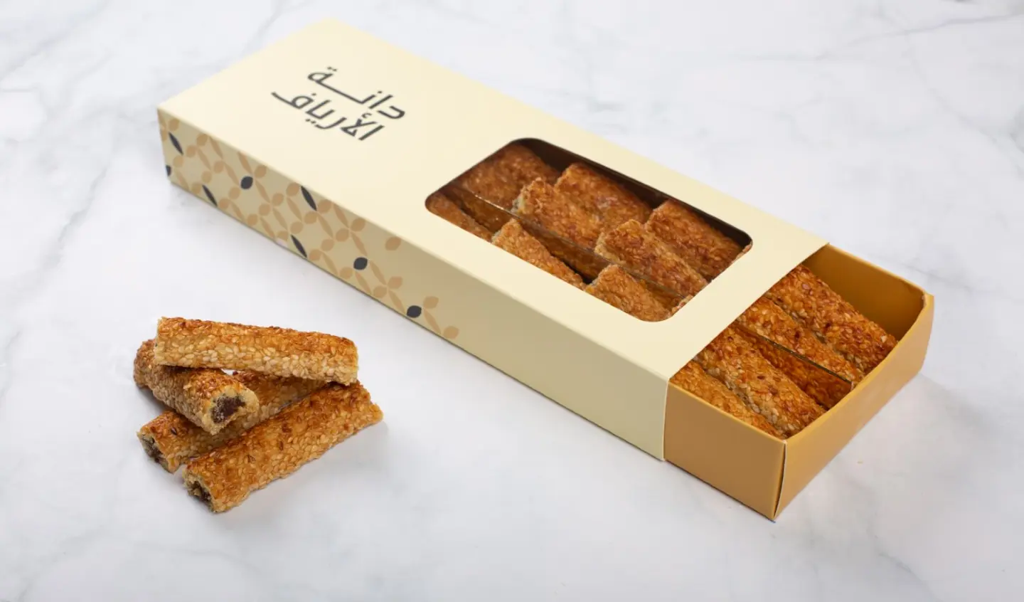 Date Fingers With Sesame
