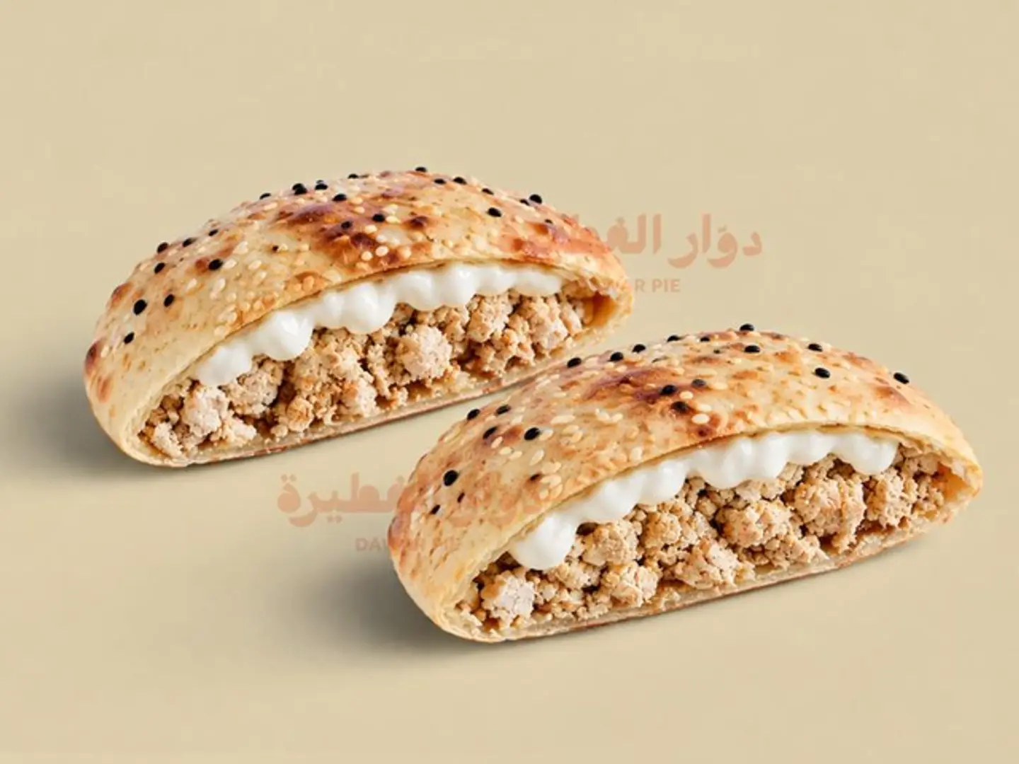 فطيرة جبن طحينية