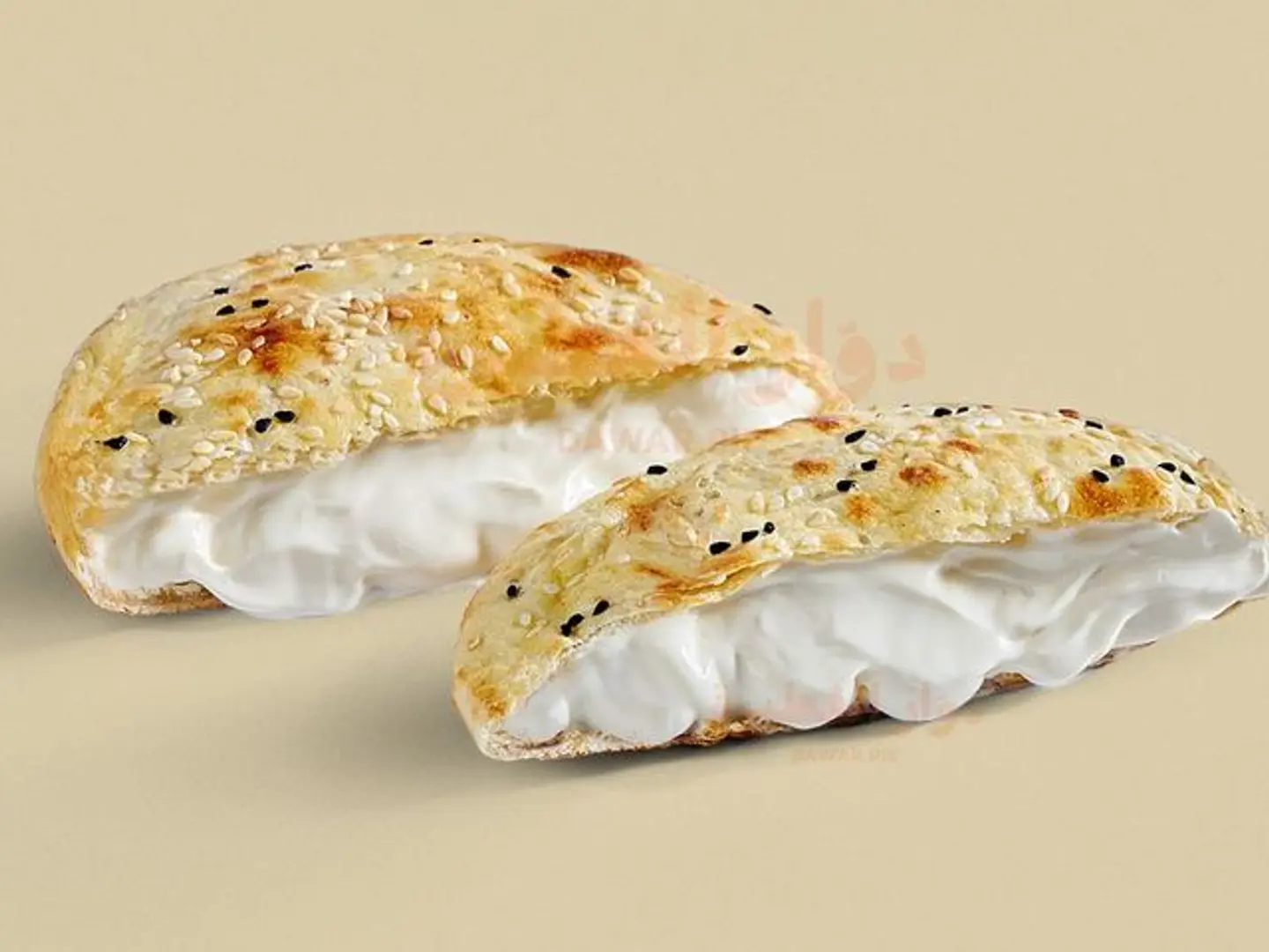 فطيرة جبن سائل