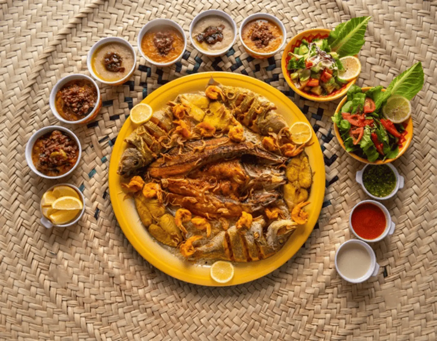 طبق بياضة وجه