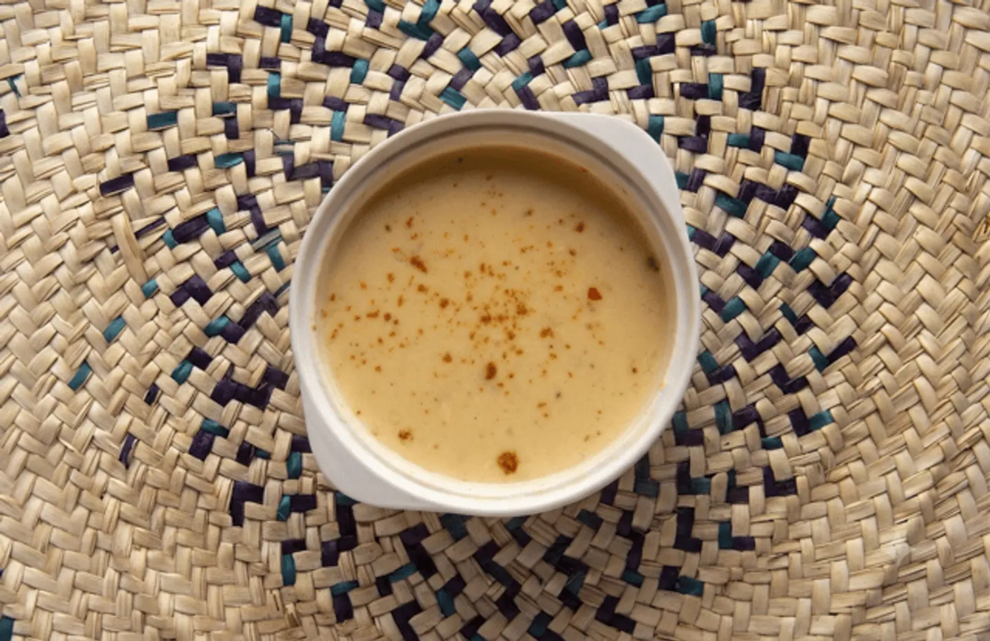 شوربة ثمار البحر بالكريمه