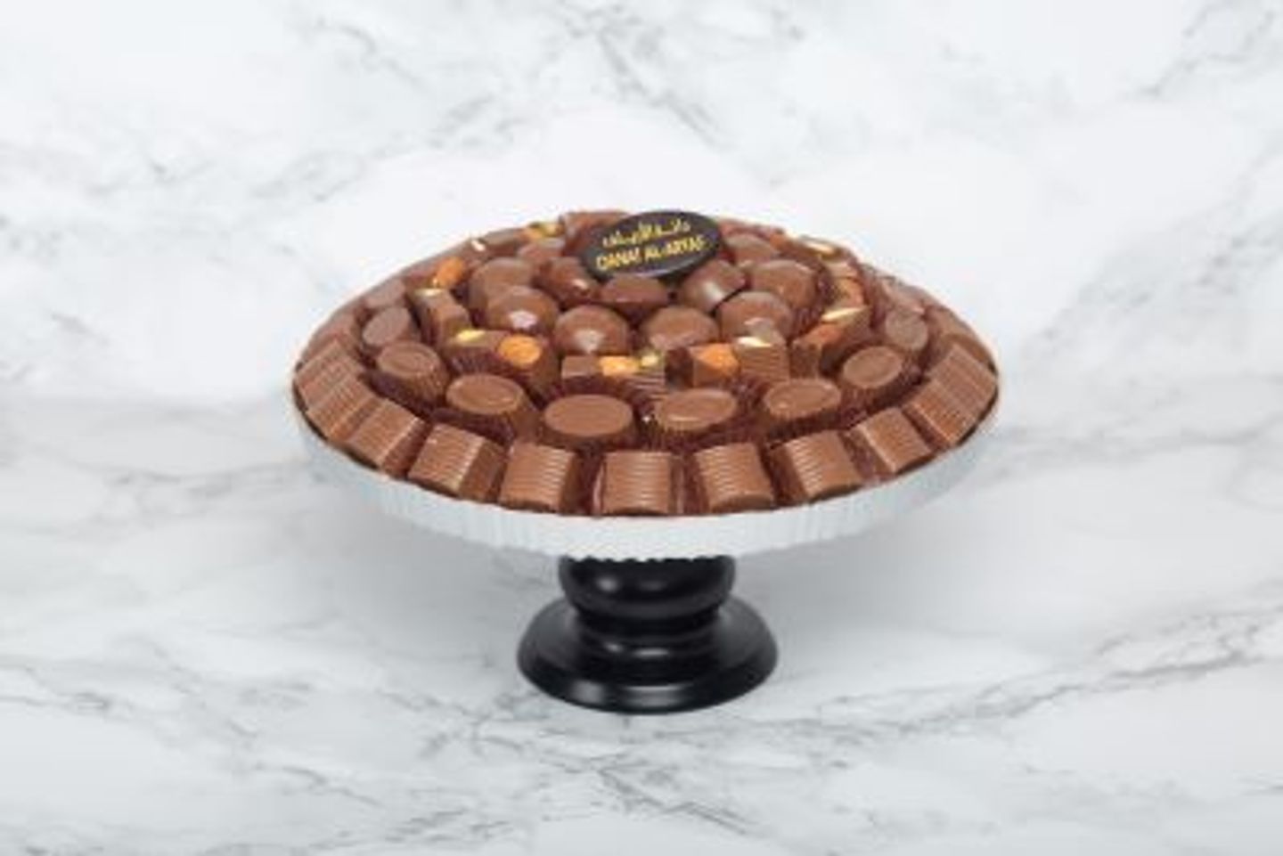 Chocolate Tray With Black Base