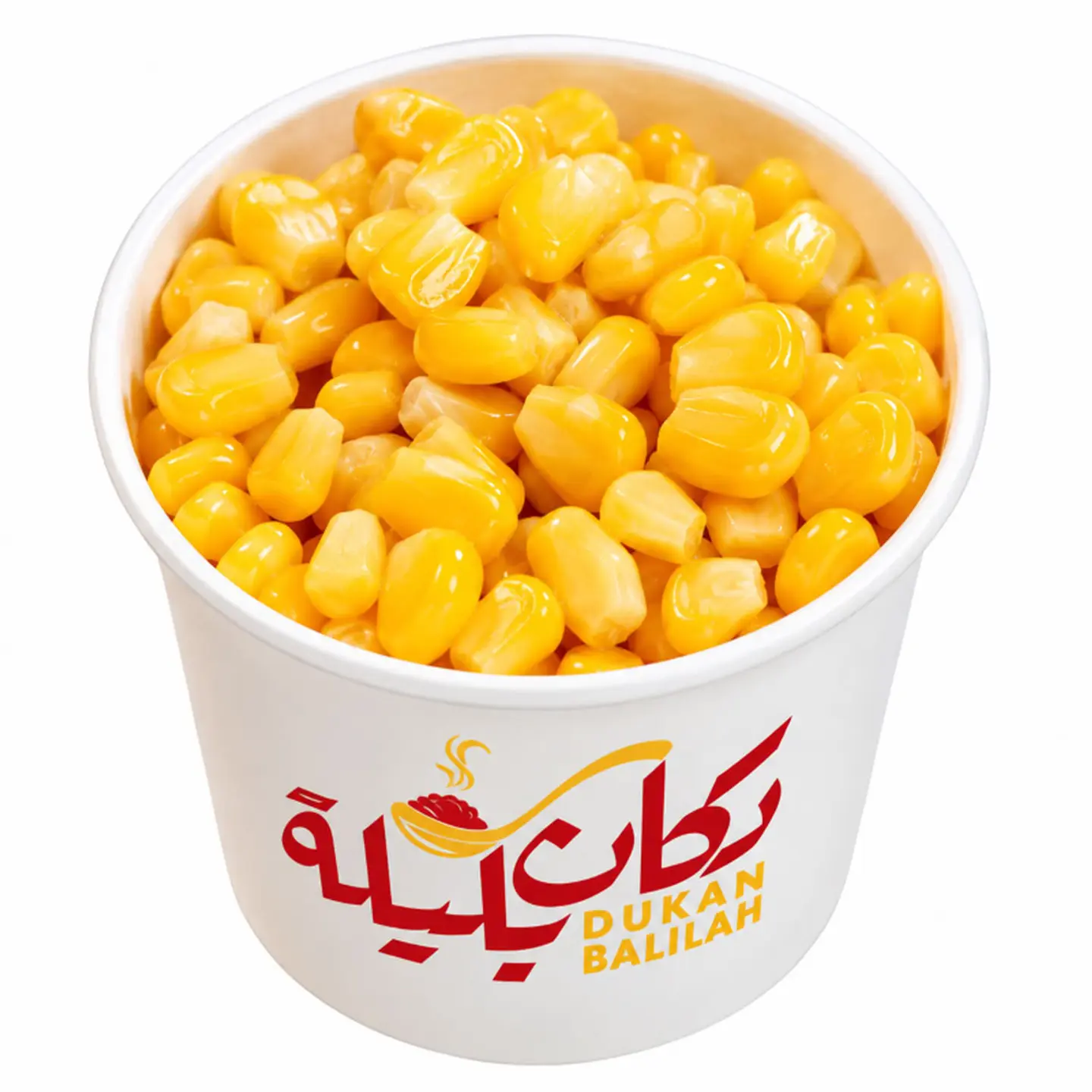 Large Plain Corn Cup